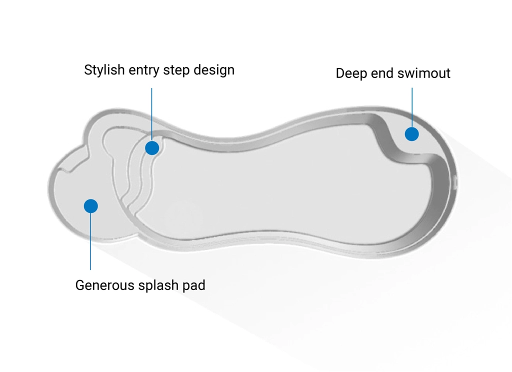 Leisure-Pools-Eclipse-Render An overview of the key features of The Eclipse fiberglass pool shape